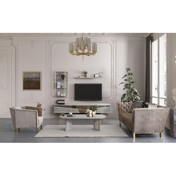 Soggiorno Grigio Mobili In Legno Mobili Di Design Mobile Tv Armadi A Muro Mobili Da Salotto-image