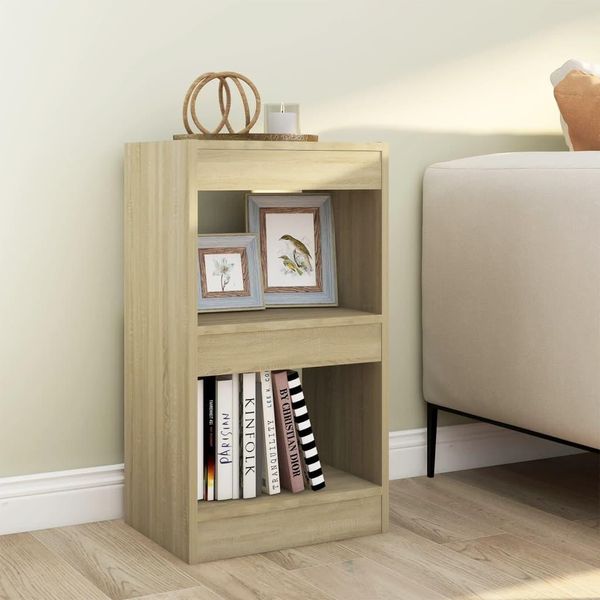 Maison Exclusive - Libreria/Divisorio In Rovere Sonoma 40X30X72 Cm-image