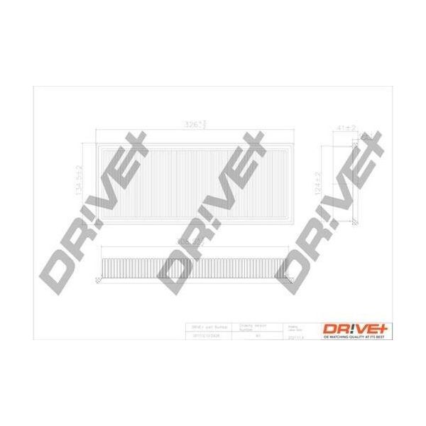 Dr!Ve+ DP1110.10.0428 - Filtro Aria Oe 46552777 Per Punto-image