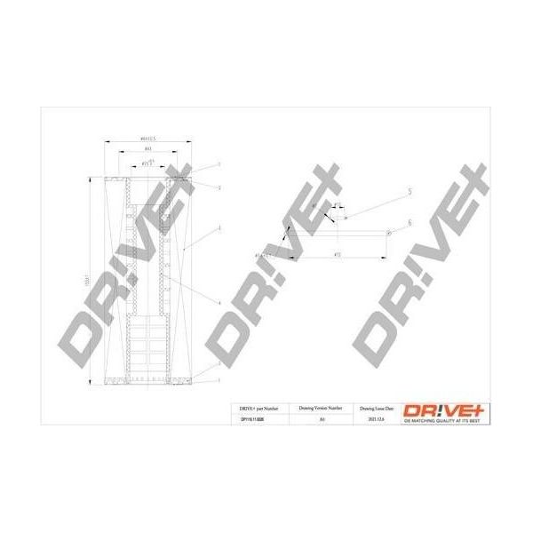 Dr!Ve+ DP1110.11.0026 - Oe 038 115 466 Filtro Olio Per A3 (8L), A4 (8D), A4 (8E), A4 (8H), A6 (4B), Galaxy (Wgr), Alhambra (7V), Cordoba (6K), Ibiza (6K), Inca (6K), Leon (1M1), Toledo Ii (1M2), Octavia I (1U), Superb I (3U), Bora (1J), Sharan (7M), Caddy Ii (9K), Crafter (2E), Crafter (2F), Golf Iv (1J), New Beetle, Passat (3B), Polo (6V)-image