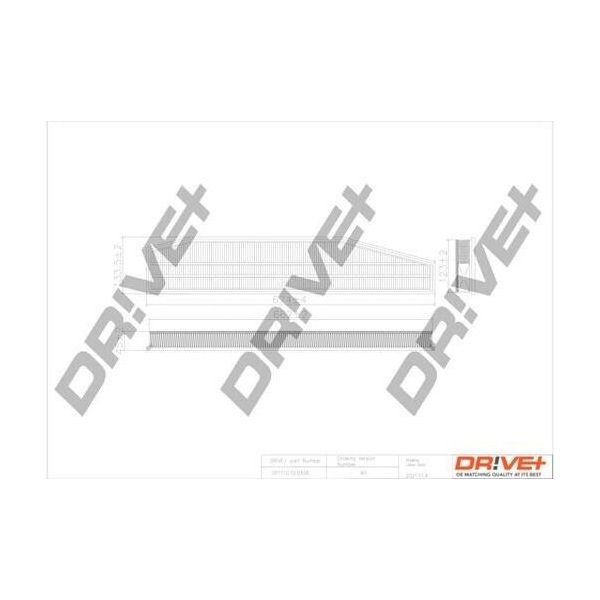 Dr!Ve+ DP1110.10.0338 - Oe 13 71 3 428 558 Filtro Aria Per X3 (E83)-image