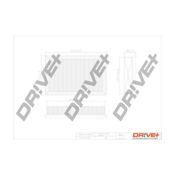 Dr!Ve+ DP1110.10.0674 - Filtro Aria Oe 9195316 Per Agila A-image