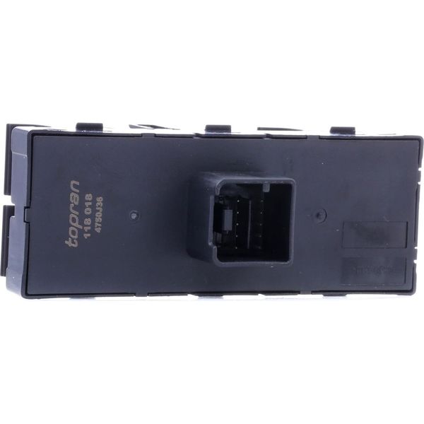 Topran 118 018 - Interruttore Regolatore Finestrino Oe 7L6 959 857C, Anteriore Sinistro Per Touareg (7L)-image