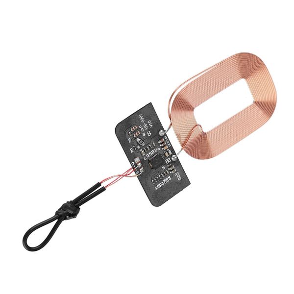Bobina Del Circuito Wireless Qi, Modulo Ricevitore, Modulo Ricevitore Di Ricarica Wireless, Bobina Di Ricarica Wireless, Modulo Ricevitore Del Caricatore, Modulo Di Ricarica Wireless, Modulo Ricevitore Di Ricarica Qi, Modulo Di Ricarica Wireless Fai Da Te-image