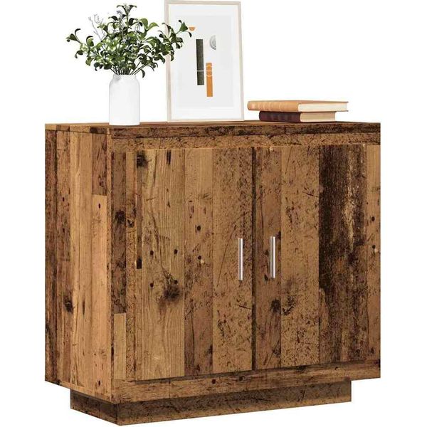 Maison Exclusive - Credenza Effetto Legno Antico 80X40X75 Cm Materiale Ligneo-image