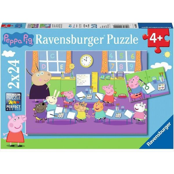Peppa A Scuola Ravensburger 09099-image
