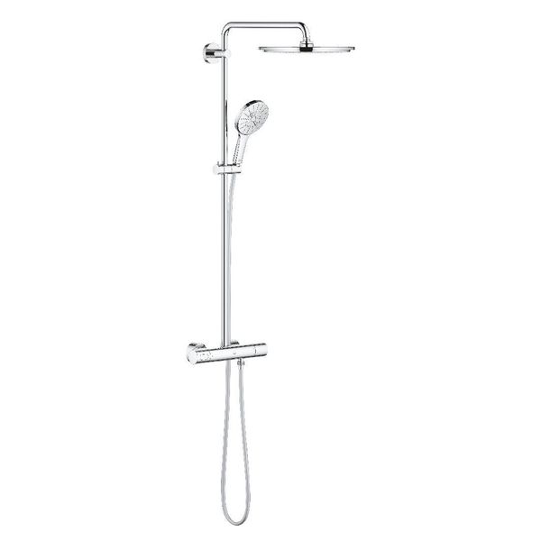 Grohe Rainshower Smartactive 310 SystèMe De Douche Avec Mitigeur Thermostatique, Montage Mural, 27966001, 27966001-image