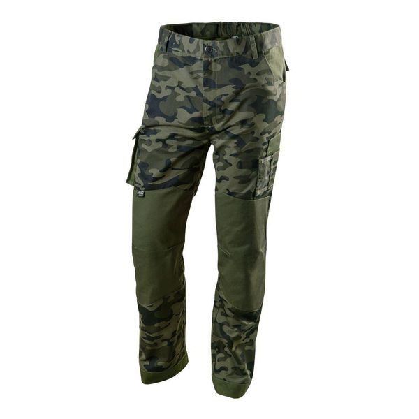 Pantaloni Di Sicurezza - Pantaloni Da Lavoro Con Protezione Per Le Ginocchia Pantaloni Di Protezione Neo Tools - Moro - Taglia: Xl-image