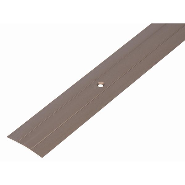 Alberts 476311 Profilo Di Transizione, Con Due Scanalature, Alluminio, Bronzo Anodizzato, 900 X 37,8 Mm-image