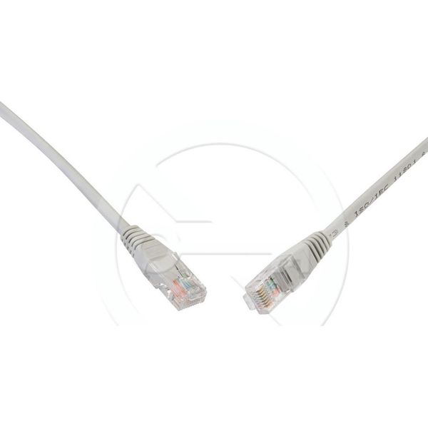 C5E-155GY-0,5MB - Cavo Patch Solarix CAT5E Utp Pvc, 0,5M-image