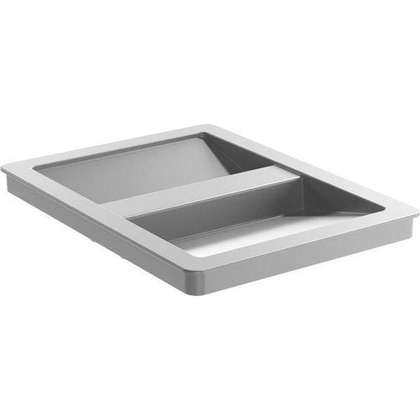 Coperchio Hailo 1107279 Per Bidone Interno Da 6,5 Litri Grigio Chiaro-image