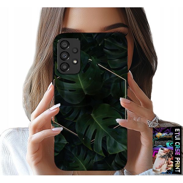 Custodia Per Samsung Galaxy A23 5G - Design Elegante Della Custodia A Foglie Alla Moda-image