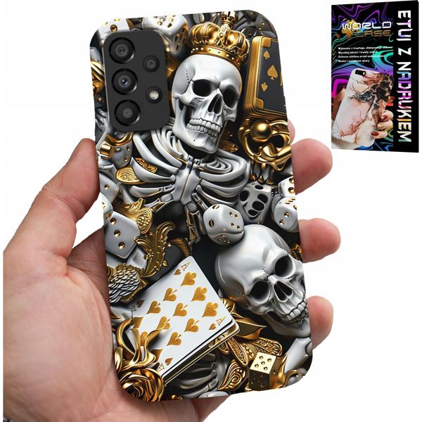 Custodia Per Samsung A52 / A52S - Re Del Poker Ace Disegni Per Gli Uomini-image