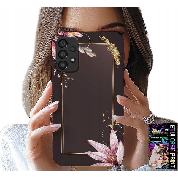 Custodia Per Samsung Galaxy A53 5G - Custodia Con Disegni Floreali Eleganti-image