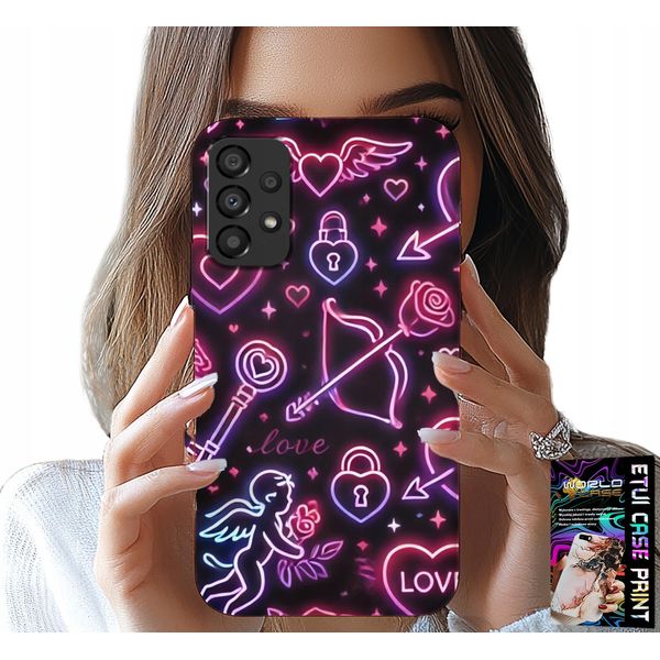 Custodia Per Samsung Galaxy A23 5G - Custodia San Valentino, Bottino, Cupido, Cuori-image