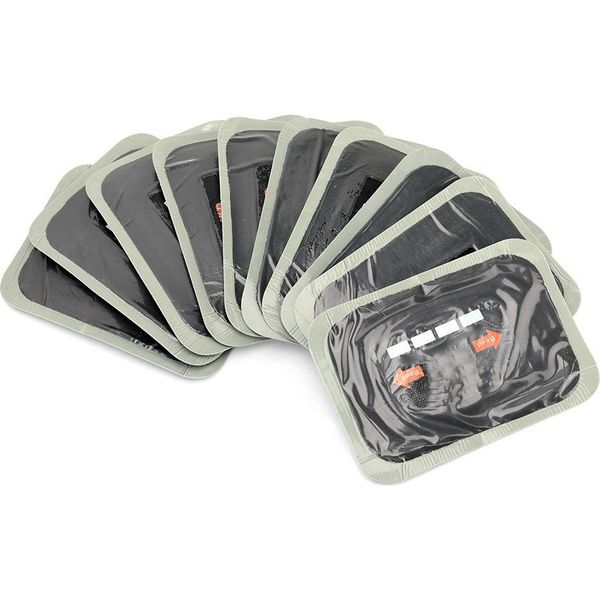 10Pcs 80*120Mm Auto Gomma Naturale Pneumatico Foratura Riparazione Patch Tubeless Patch-image