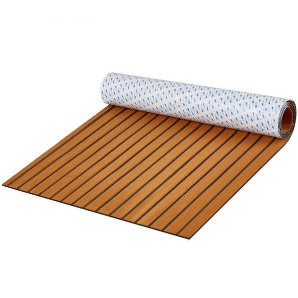 Tappeto Per Barche, Tappeto In Schiuma Eva 2400 X 900 X 6 Mm, Rivestimento Autoadesivo Antiscivolo - Tappeto Marino 21600 Cm² Per Barche, Yacht, Pontoni, Ponti Di Kayak.-image