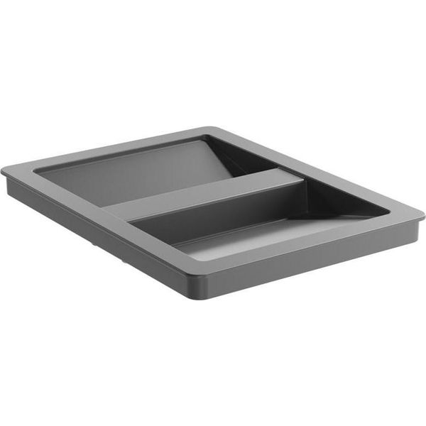 Coperchio Hailo 1136319 Per Bidone Interno Da 6,5 Litri Grigio Scuro-image