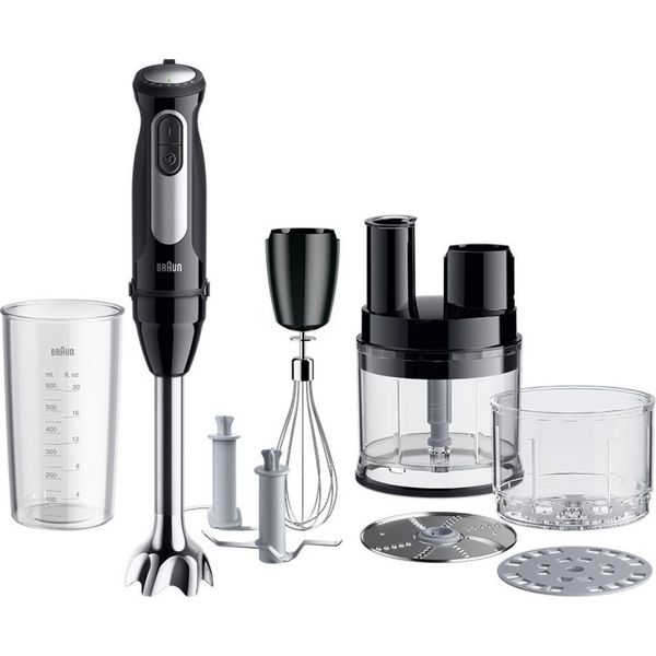 Braun Multiquick 5 Pro Mq 55755 M 0,6 L Frullatore A Immersione 1000 W Nero-image