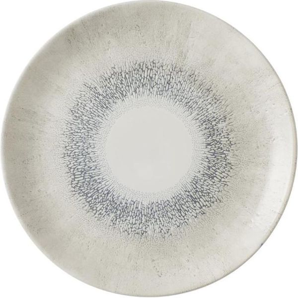 Churchill Studio Prints Fusion Grey Coupé Plates, 288 Mm, (12 Pezzi)-image