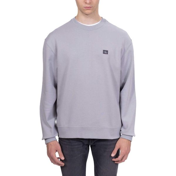 Calvin Klein Jeans - Felpa Uomo Estiva Relaxed Con Logo - Taglia Xl-image