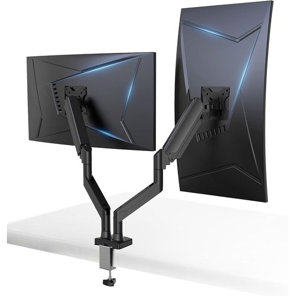 Gtplayer Supporto Per Monitor, Braccio Per Monitor Per Schermi Da 13 A 32 Pollici, Braccio Per Monitor Separato, Portata 25 Kg, Regolabile In Altezza.-image
