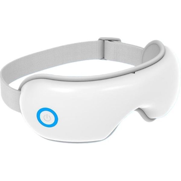 Inf Massaggiatore Occhi A Pressione, Vibrazione, Calore, Bluetooth E Musica Bianco-image