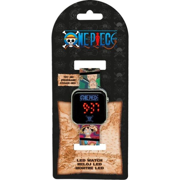 Zegarek Led Dla Dzieci One Piece - Premium Akcesorium Kids Licensing-image