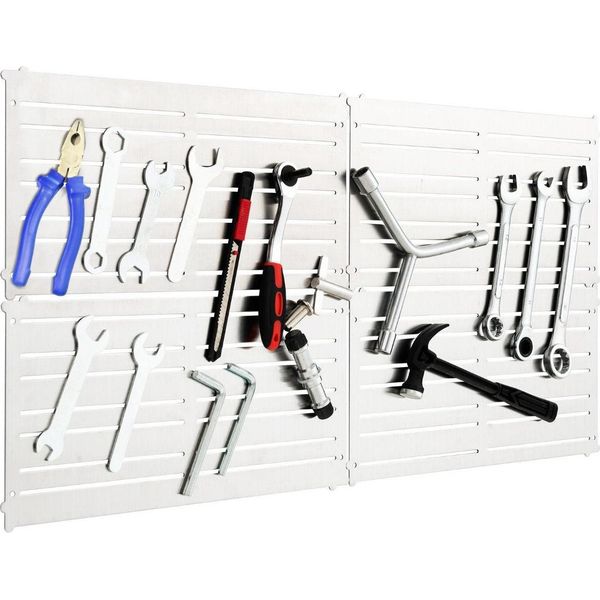 Portautensili Magnetico Da Parete 4 Piastre Portautensili 32 Potenti Strisce Magnetiche-image