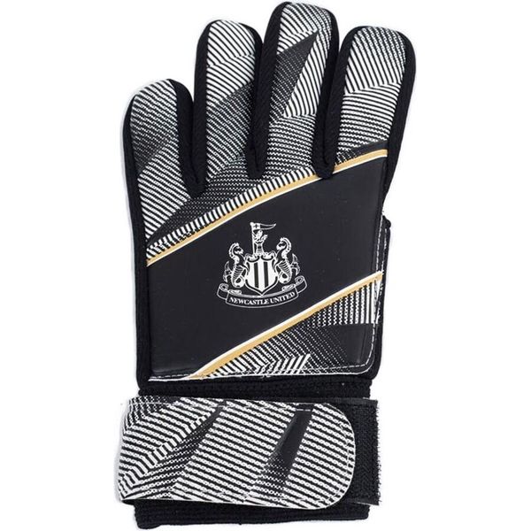 Newcastle United Fc - Guanti Da Portiere "Fuse"" Per Bambini TA12612 (67 Mm - 73 Mm) (Nero/Bianco)"-image