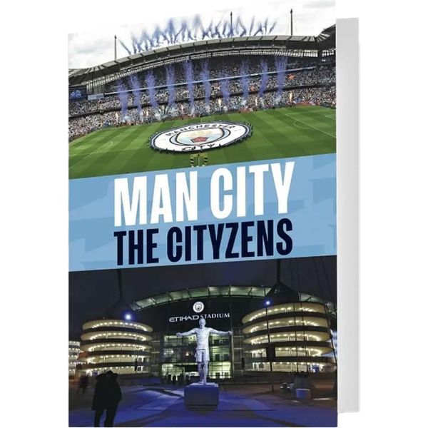 Manchester City Fc - Biglietto Di Compleanno Lenticolare E 3D, Cartoncino TA13906 (Taglia Unica) (A Colori)-image