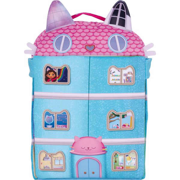Schmidt Spiele Gabys Dollhouse, Puppenhaus, Spielzeug, Mit 3 Figuren, PlüSch, 41 Cm, 42804-image