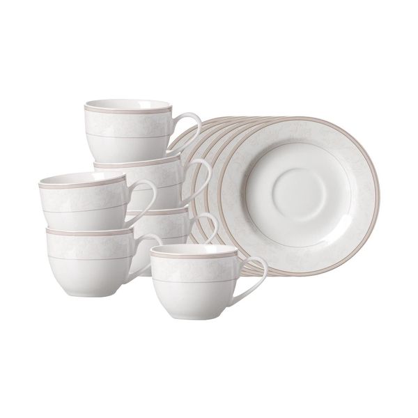 Ritzenhoff & Breker Espressotassen Mit Untertassen Isabella 90 Ml 6Er Set-image