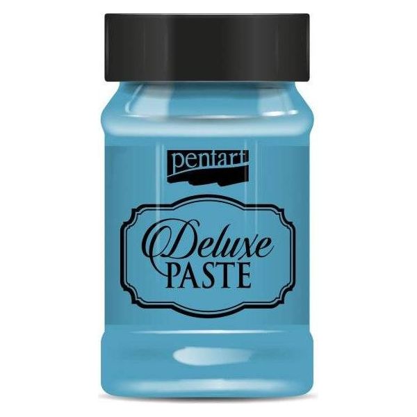 Pentart Deluxe Paste, 100 Ml, Blu Laguna-image