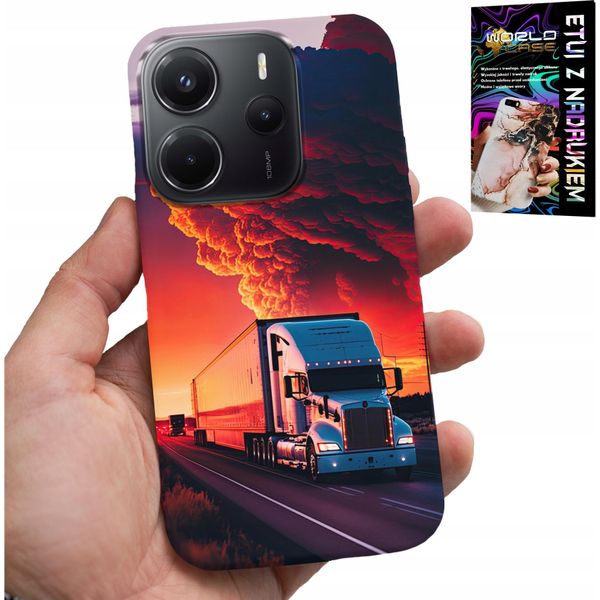 Custodia Per Xiaomi Note 14 4G - Custodia Tir Truck + Vetro Temperato-image