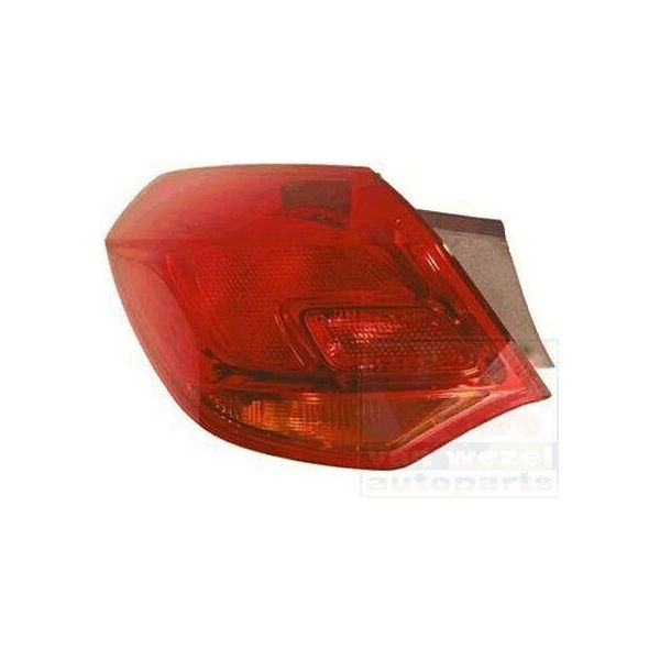 Van Wezel Fanale Posteriore Sinistro Esterno Per Opel Astra J-image