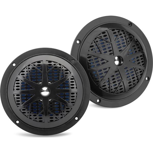 Scatole Per Altoparlanti Da Esterno Pyle - 100W Box Impermeabile Per Altoparlanti Da Esterno Passivo, Mini Altoparlante Come Altoparlante Da Piscina, Altoparlante A 2 Vie-image