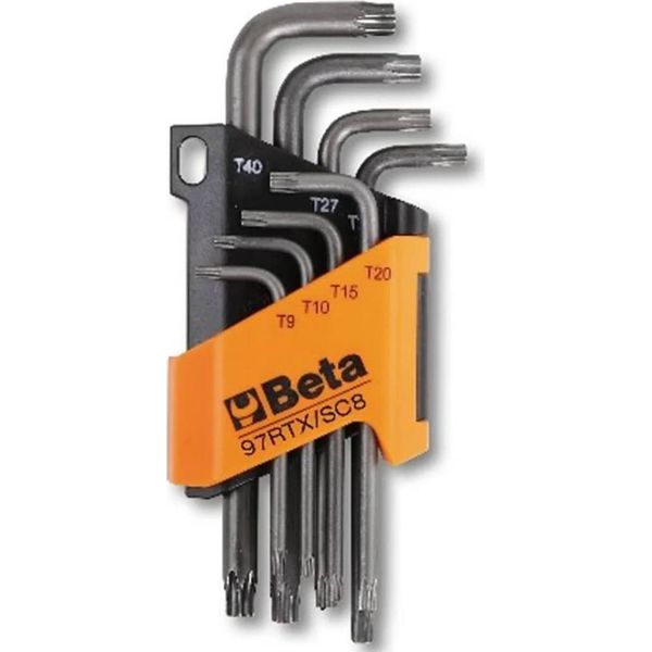 Beta Tools Set Di 8 Chiavi Torx 97RTX/SC8 In Acciaio 000970263-image