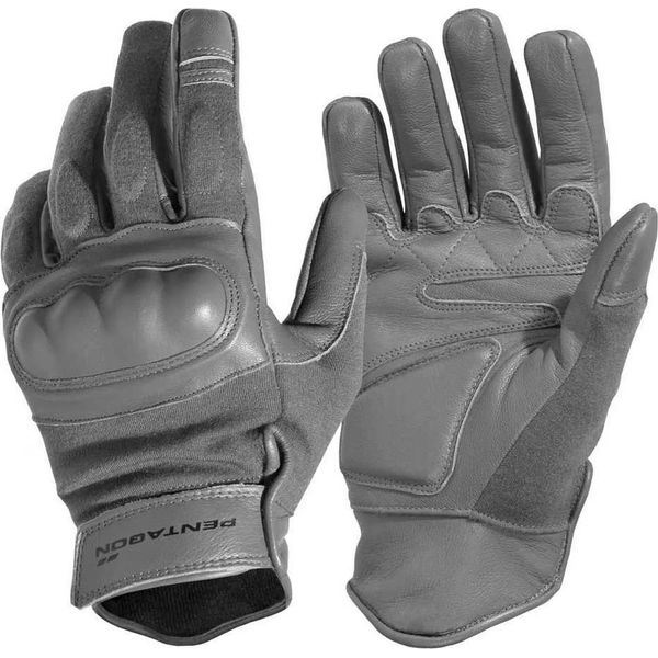 Guanti Tattici Pentagon Storm Grigio M Uomo Grigio M-image