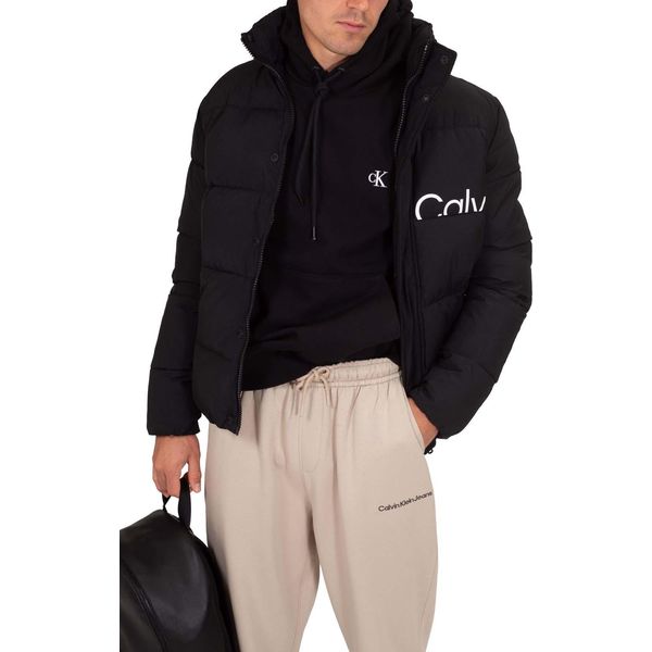 Calvin Klein Jeans - Felpa Uomo Invernale Con Monogram - Taglia S-image