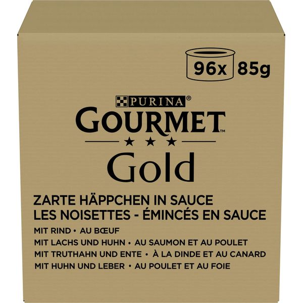 Purina Gourmet Cibo Umido Per Gatti In Pezzi In Salsa 85 G X 96 Pezzi-image