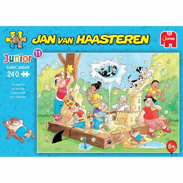 Jumbo Spiele Jan Van Haasteren Junior - Sandbox, Puzzle Per Bambini, Puzzle Per Bambini, Gioco Di Posa, 240 Pezzi, 20082-image