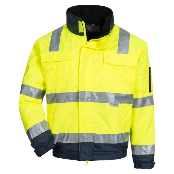 Giacca Ad Alta Visibilità Nighthawk Giallo Neon/Blu, Taglia Xxxl-image
