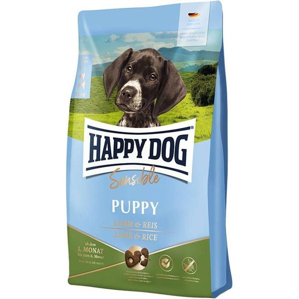 Happy Dog Crocchette Secche Sensible Puppy Agnello & Riso 4Kg-image