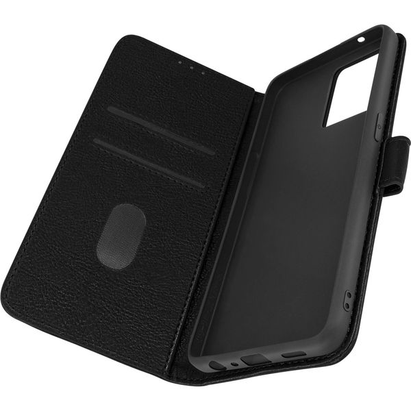 Avizar, Custodia Oppo Reno 7 Chesterfield In Pelle Fiore Con Supporto, Nera-image
