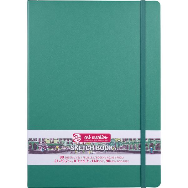 Royal Talens 9314333M Royal Talens Quaderno Per Schizzi Art Creation, 210 X 300 Mm, Verde-image