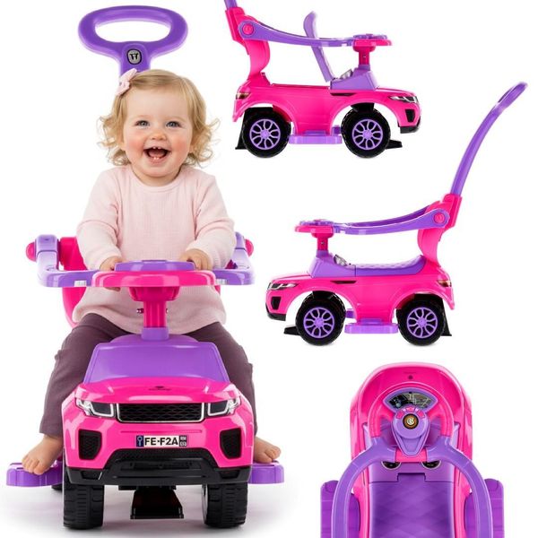 Auto Scorrevole Sport Car Suv Auto Scorrevole Giocattolo Da 1 Anno Rosa Sun Baby-image