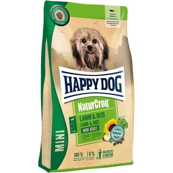 Happydog 800G Naturcroq Mini Agnello E Riso-image