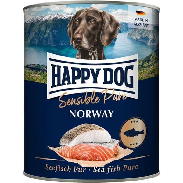 Happydog 800Gx6 Sensible Pure Norway Seefisch-image