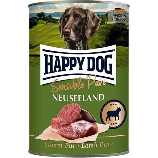 Happydog 400Gx6 Sensible Pure Neuseeland Lamm-image